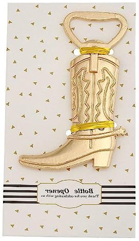 Regalos de boda europeos americanos sacacorchos de cerveza invitados fiesta botas vaquero aleación abridor de botellas de cerveza sacacorchos