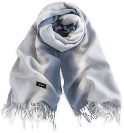 GTDOOCE Sciarpa Donna Invernale 200x65cm, Scialle e Foulard Inverno (Blu)