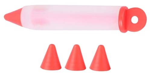 ABOOFAN Silicone Piping Pen Cake Decorating Tool Baking Accessory Icing Writing Pen for Cookie Making and Cup Decorating