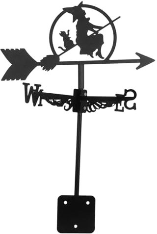 SUPVOX Girouette Vintage - Sorcière De Fer Décoration De Toit Girouette Décorative pour Jardin