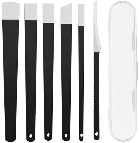 Set di 6 raschietti per piedi Raschietto per la pelle dei piedi Rimozione della pelle morta e rimozione dei calli per piedi Pelle dura e calli Eliminatore