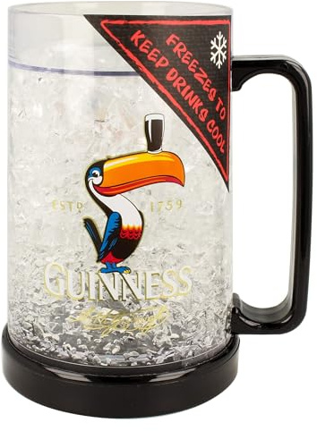 Shamrock Gift Company Offizieller Guinness – Gefrierkrug – Tukan-Design