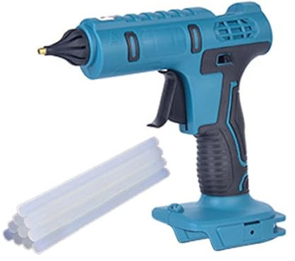 Hot Glue Gun, 600W Cordless Electric Hot Melt Glue Gun 11mm Glue Stick Hot Melt Welding Hot Air Gun for Home Crafts DIY for DIY Craft Projects and Home Quick Repairs(Host+10Pcs Melt glue)