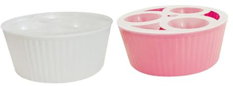 HEMOTON 2pezzi Vaso Idroponico Piccolo Per Bulbi Di Fiori e Bulbi Di Giacinto Indicatore Acqua Interno Per Coltivazione Indoor e Decorazione Da Scrivania