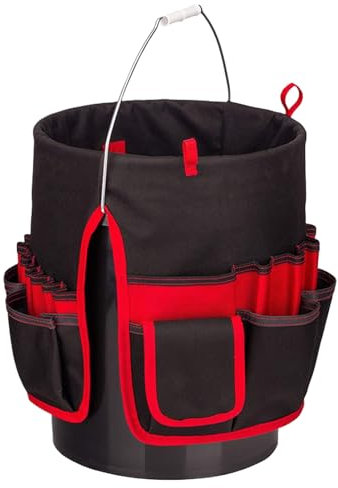 Cleaning Caddy – Handy Bucket Tool Organizer | Garden Small Tols Bag | Multi Cleaning Organiser Cady Suitable For Household Cleanng, Gardning, And Easy Toll Storage And Transport