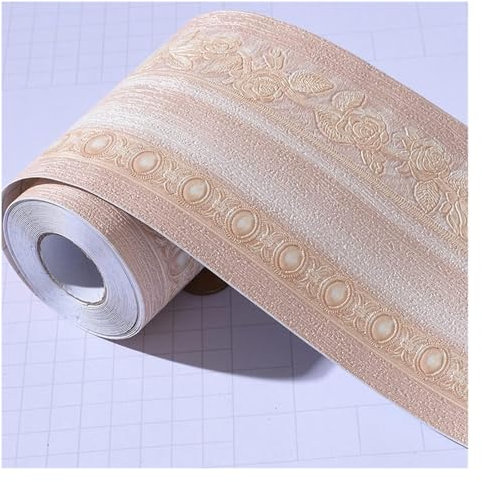 Rodapié pared línea de cintura, Adhesivo de pared autoadhesivo for zócalo, techo y armario (10,5 cm x 5 m)(3)