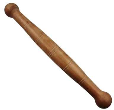 Tai Chi-linjal, Trä Tai Chi-pinnar for kampsport Kung Fu-träningsutrustning 12,6 x 1,4 tum