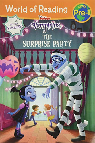 World of Reading: Vampirina The Surprise Party (Pre-Level 1 Reader): with stickers