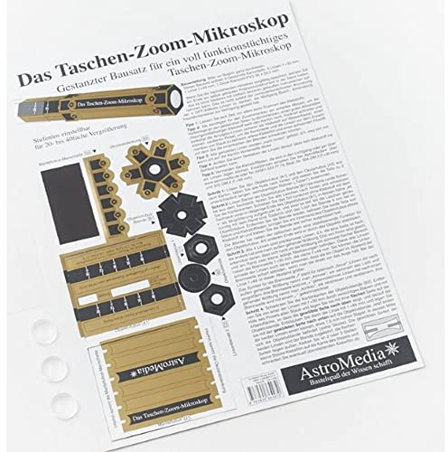 AstroMedia Bausatz Taschen-Zoom-Mikroskop