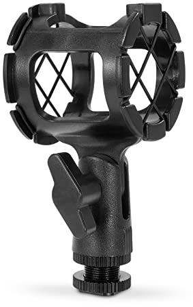 SmallRig Microphone Shock Mount with Cold Shoe Pinch for Camera Shoes and Boompoles 1859