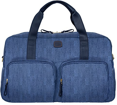 Bric's X-Bag/x-Travel 45,7 cm Cargo-Übernachtungs-Reisetasche mit Taschen, Jeansblau (Blau) - BXL42192.050