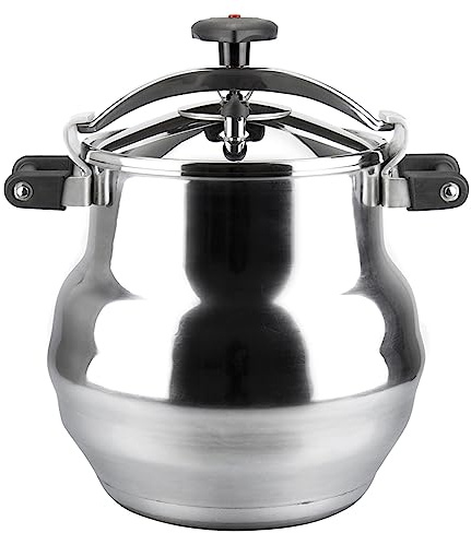 Magefesa Alustar - Olla Express Profesional de 22 Litros, Fabricada en Aluminio, Apta para Gas, Vitrocerámica y Eléctrica, 3 Sistemas de Seguridad