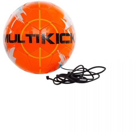 Derbystar Multikick Pro Mini 4223000750 - Mini 15 cm, colore: Arancione/Giallo