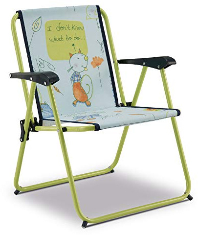 SOLENNY Sillon Infantil FIJO PLEGABLE DE SEGURIDAD, ACOLCHADO 1 CM Cura della Persona e Salute