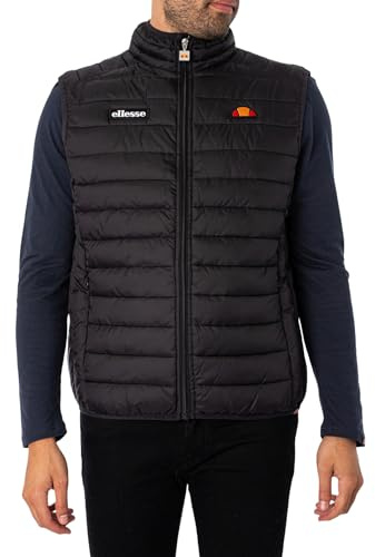 Ellesse Herren Bardy Gilet, Black, XS