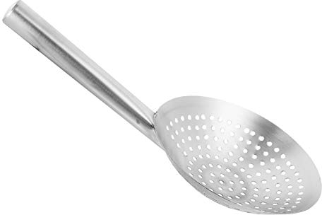Housoutil Passoire Écumoire Acier Inoxydable avec Maille Fines Cuillère Multifonctionnelle pour Fritures Légumes et Outil de Cuisine