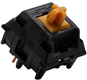DucKey Gazzew Boba Black U4T Switch, Thocky Tactile 62g 68g 5Pin Interruttori for Personalizzazione Tastiera da Gioco Meccanica (Color : 68g, Size : 70PCS)