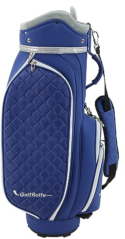 GolfRolfe 14293 Golfbag blau - Design Golftasche Caddybag Sporttasche Cartbag