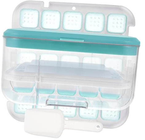 Cabilock Moule à Glaçons Bac à Glaçons En Silicone Bac à Glace Pilée Bacs à Glaçons Pour Congélateur Avec Bac Petit Moules à Glace Seau à Glace Boissons Gel De Silice Glacière