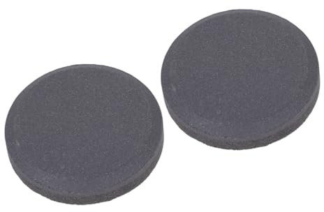 Uonlytech 2pcs Carbide Whetstone Double Sided Sharpening Tool Compact Design Suitable for Kitchen Scissors