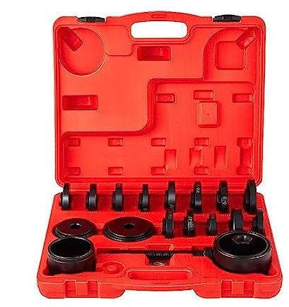 23 Pcs FWD Adattatori Cuscinetto Ruota Anteriore Estrattore Presse Sostituzione Installer Strumenti di Rimozione Kit for Auto Camion Leggeri Utensili elettrici, da giardino e manuali