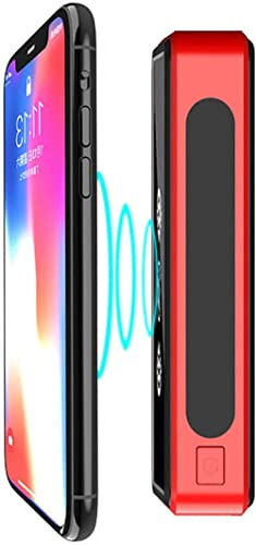 Batterie Externe, Chargeur Solaire Portable 50 000 mAh, Batterie de Secours Externe sans Fil, étanche, avec Micro USB, Type C et Lampe de Poche SOS, pour Le Camping et la randonnée.