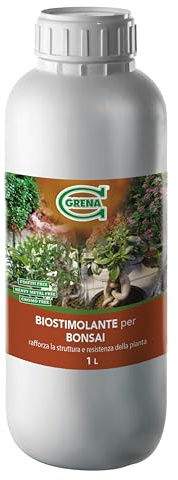 Concime liquido Biostimolante per BONSAI da interno o da esterno - IDROGRENA (1 litro)