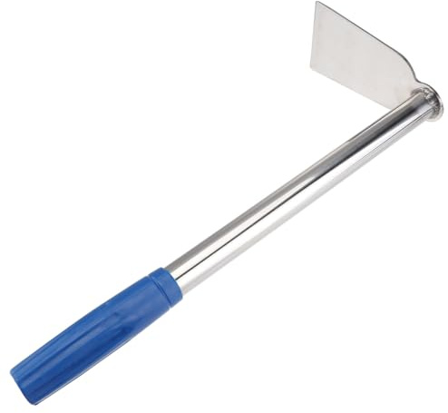 COLLBATH Houe de Jardinage Légère en Acier Inoxydable Outil de Binage Manuel pour Potager Houe de Culture de Légumes 1 Pièce Usage Agricole et Entretien de Jardin