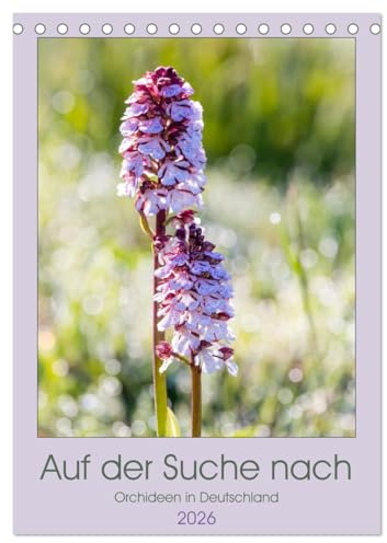 Auf der Suche nach Orchideen in Deutschland (Tischkalender 2026 DIN A5 hoch), CALVENDO Monatskalender: Welche Orchideen sind in der eigenen Heimat finden (CALVENDO Natur)