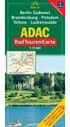 ADAC Radtourenkarte Berlin Südwest, Brandenburg, Potsdam, Teltow, Luckenwalde: 1:75000: Mit Ortsverzeichnis, Freizeitführer mit Top-Tipps, Bahn & Bike-Infos. GPS-geeignet