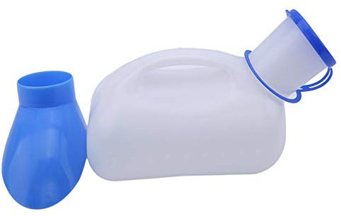 Timesuper Toilette portative d'urinoir de Bouteille d'urinoir Unisexe de 1000ML pour Le Camping de Voyage