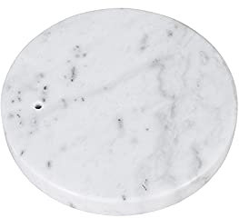 Qazqa Marble Base White - Arc Floor Lamp I Arc Floor Light XXL