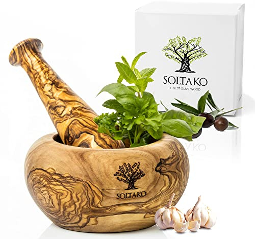 SOLTAKO Mörser & Stößel Set The Sicilian Mortar, 12cm