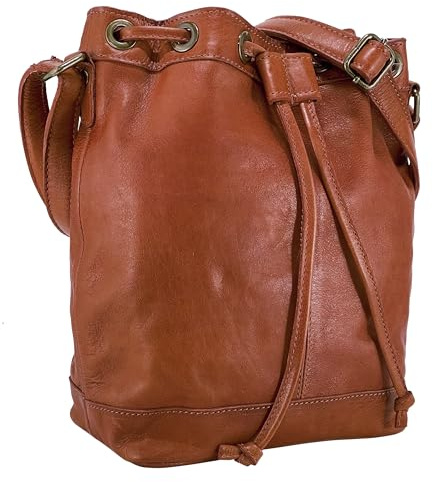 Gusti Umhängetasche Leder- Ivy Damen Umhängetasche Leder Schultertasche Handtasche Beutel Tasche Ledertasche Leder
