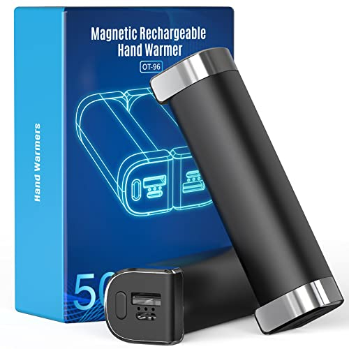 gabless Handwärmer Elektrisch, Handwärmer 5000mAh 2er Set, Handwärmers wiederverwendbar, Taschenwärmer Kinder, Handwärmers für Outdoor, Wintergeschenk für Kinder Frauen Mann