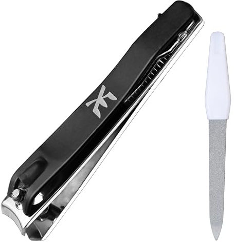 XE Tagliaunghie con Monouso Lima per Unghie – Tagliaunghie in Acciaio Inossidabile per Unghie Spesse e Unghie Dei Piedi, Set di Tagliaunghie a Ganascia Larga per Uomo e Donna