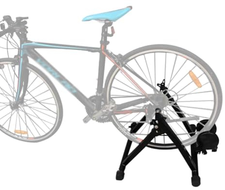 Übungs-Mountainbike-Trainer, Indoor-Trainerständer, Magnetischer Widerstand, Stationärer Workout-Trainerständer, for 26-27 Zoll, 700C-Räder