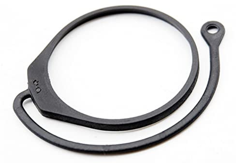 ROXENT Kraftstofftankdeckel-Kabelschlinge, Öltankdeckel-Kabelseil, for A1 A3 A4 A5 A6 C6 A8 Q3 Q5 Q7, for Polo, for Jetta, for Golf 4 MK4 6 MK6 7, for Passat Tankdeckel(Black)