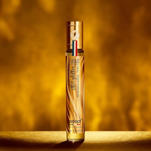 adopt LADY GLITTER Eau de Parfum 30ml Damenduft | Blumiges und feminines Parfüm für Frauen, mit Orangenblüte, samtigem Jasmin, süßen Vanille-Noten und holziger Tiefe, adopt:Damenduft