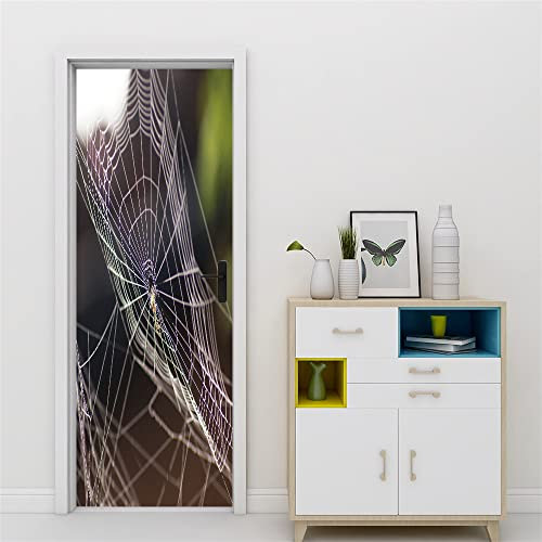3D Türtapete 70x200 Türaufkleber Selbstklebend Türfolie Poster Fototapete Türbilder Türtattoos Wasserdichte Tür Stickers für Kinderzimmer Wohnzimmer Badezimmer Netze