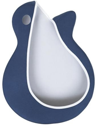 MagiDeal E-Gitarren-Schutzhülle, Gitarrentasche, vollständiger Schutz, leichte Gitarrenschutz-Gitarrentasche für Bass-Folk-Gitarre, Blau