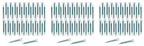 PAGJHRFJG 120 Piece Epoxy Mixing Nozzle Electrostatic Mixing Nozzle Tip 50Ml/1.7Oz (1:1/1:2 Ratio) 16 Elements