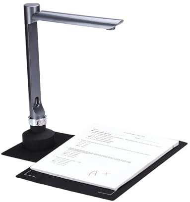 Scanners de Documents, Scanner de caméra de Documents USB F60A, caméra HD 5MP Format A4 avec Logiciel d'enseignement à lumière LED for l'enseignement en Ligne en Classe