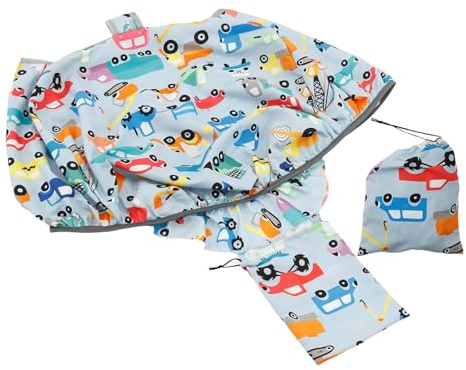 Housses de Caddie pour Bébé, Housse De Chaise Haute Nourrisson, Couvre-Siège Bébé Léger et Portable pour Poussette et Chaise Haute
