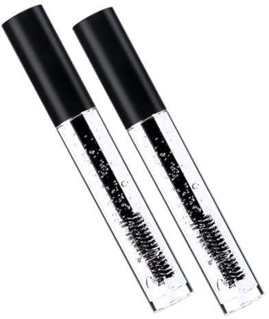 ELAYARD Gel Fixateur Flacon Plastique 2 Pièces pour Sourcils Transparent Résistant la Transpiration 3,8g Facile à Brosser pour Maquillage Solide des Sourcils