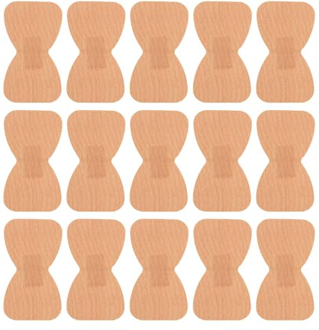 DECOMELODY 30piezas Curita Grande Vendas de Tela Flexible Parches Adhesivos para Nudillos y Dedos Pies para Heridas Vendas Impermeables para Piel Sensible