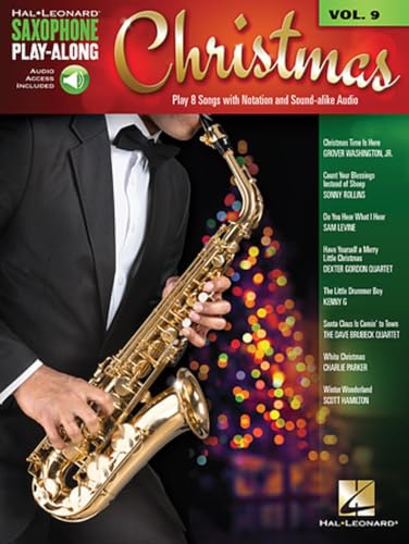 Christmas: Saxophone Play-Along Volume 9 (Hal Leonard Saxophone Play-Along, Band 9) (Hal Leonard Saxophone Play-Along, 9, Band 9)