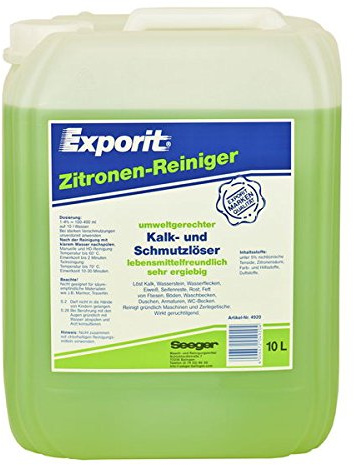 Exporit Zitronenreiniger im 10 Liter Kanister