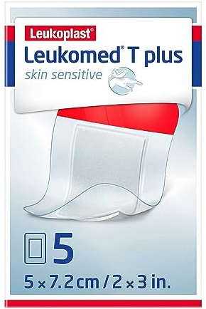 LEUKOMED T plus skin sensitive steril 5x7,2 cm 5 St
