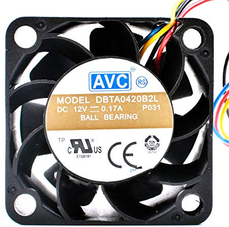 cooling fan DBTA0420B2L 4cm 40x40x20mm,Server Cooler Fan DBTA0420B2L 12V 0.17A, Computer CPU small cooling fan for 4lines